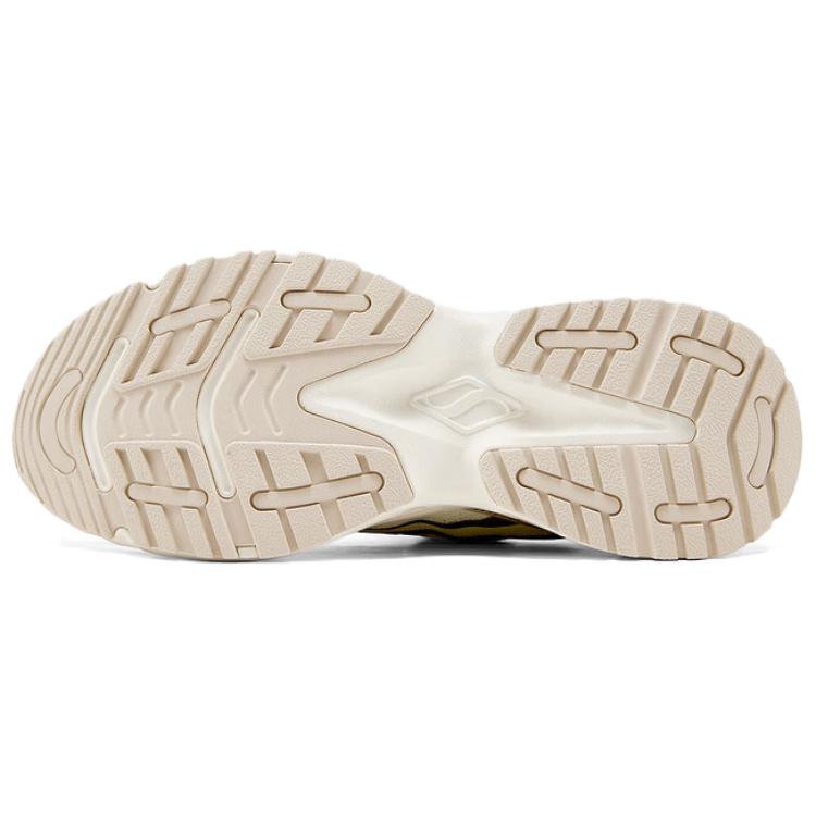 Skechers Scarpe da ginnastica basse comode alla moda ammortizzanti resistenti da papà da donna Bianche 177607-WGY