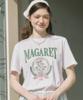 OURHOPE Margaret Artwork T-Shirt - White