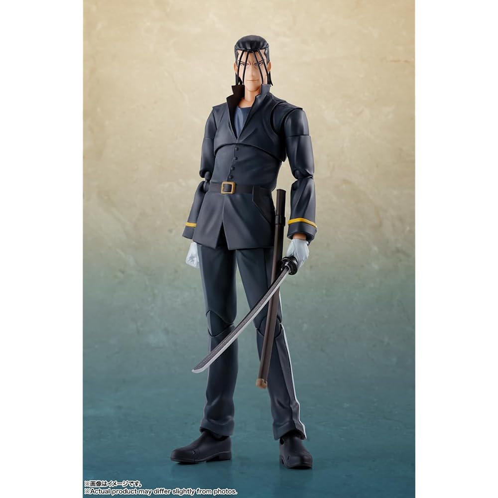TAMASHII NATIONS S.H. Figuarts Rurouni Kenshin -Meiji Kenkaku Roman Tan- Saito Hajime Approx 165 ...