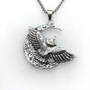 Necklace Retro Eagle Spreading Its Wings Now Hair Pendant