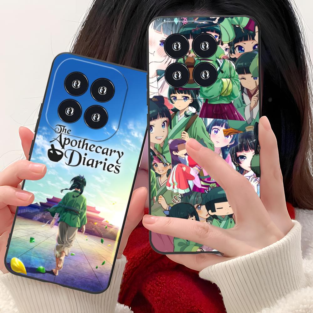 Apothecary Diaries Maomao Phone Case for Xiaomi 15 14 13 12 Mi 11 T Ultra Lite Pro S X 5G Colour Printing Pretty Luxury Cover
