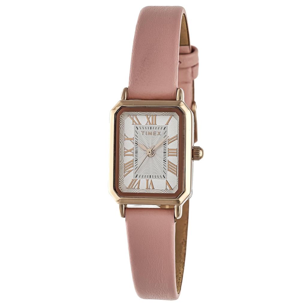 TIMEX Dress Quartz 30M Water Mineral Ivory Alloy Watch, Unisex, TW2Y01100, Movement, Resistance, Glass, Dial, [Used]