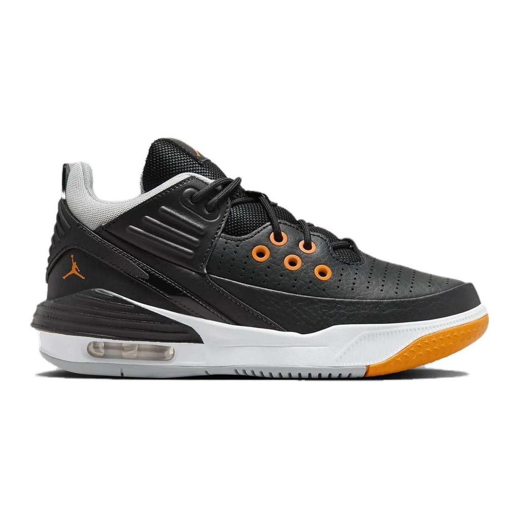 Air Jordan Max Aura 5 GS Magma Orange Kids Sneakers Black Wolf-Grey White DZ4352-008
