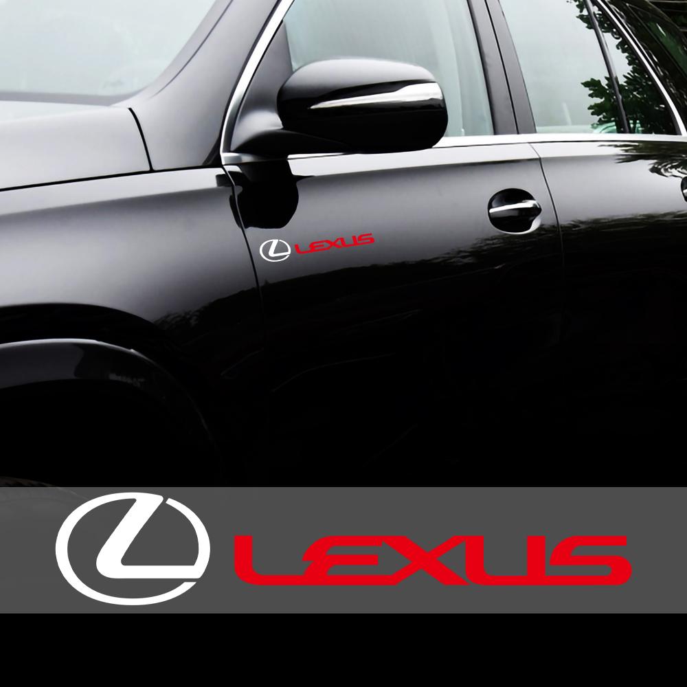 For Lexus FSPORT IS200 ES300h ct200h RX350 IS300h IS250 NX GX Car Styling Body Door Window Trunk Sticker Decor Auto Accessories