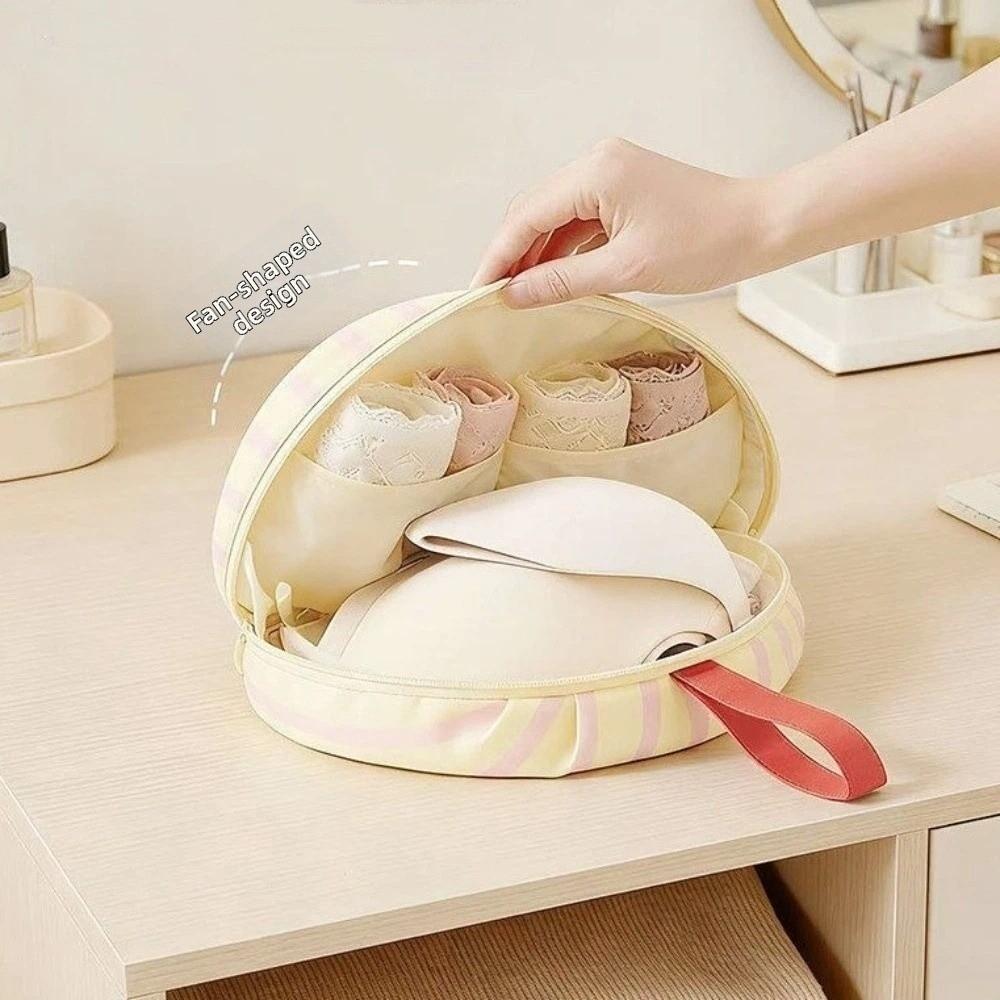 Breathable Underwear Storage Bag Folding Lingerie Pouch Portable Intimate Clothes Bag Packing Cube