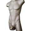 Leopard G-String Men Sexy Underwear Bulge Pouch T-Back Thongs Ice Silk Underpants Mini Panties Low Rise Knickers Bikini Briefs