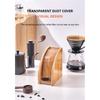 Coffee Filter Paper Holder Storage Box Wood Dust-proof V60 Filter Paper Rack Stand Home Cafe Making Coffee Accessories Coffeware