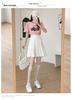 Academy Style Pleated Skirt: Plus Size, High Waist, Mid-Length for Junior & Senior High Students [4 Lengths]