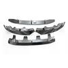 Front Bumper Lip Spoiler Splitter Diffuser For BMW X5 F15 2014-2019 Glossy Black Front Bumper Lip Body Kit Car Accessories