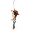 Pixar Character Toy Story Funny Face Ball Chain Mascot Woody Plush Toy, Approximately 14cm Tall
