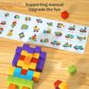 Magnetische Würfel Bauklötze Set - Stem Lernbausteine Für Kinder, Frühes Pädagogisches Konstruktionsspielzeug Für Kinder