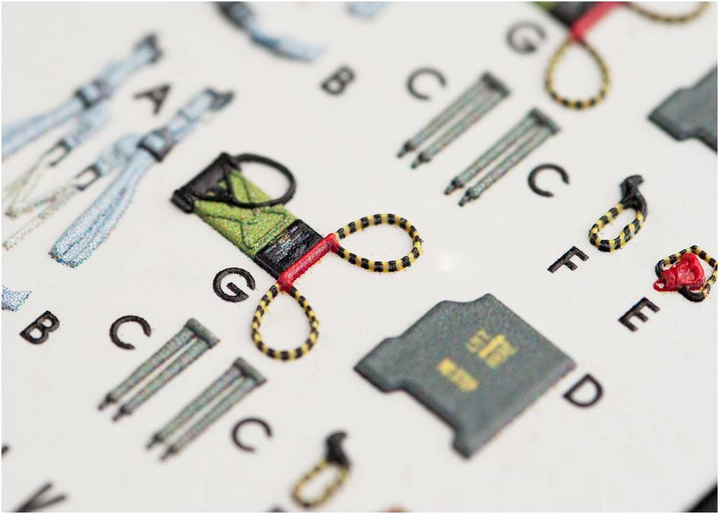 Reskit 1/72 McDonnell Aircraft F-4C Phantom II Interior 3D Decal (for Fine Molds) Plastic Model Decal RSKK72007