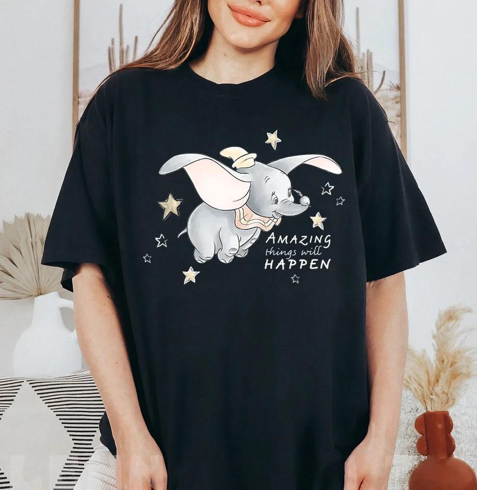 Dumbo Amazing Things Cute T Shirt Unisex 3 S