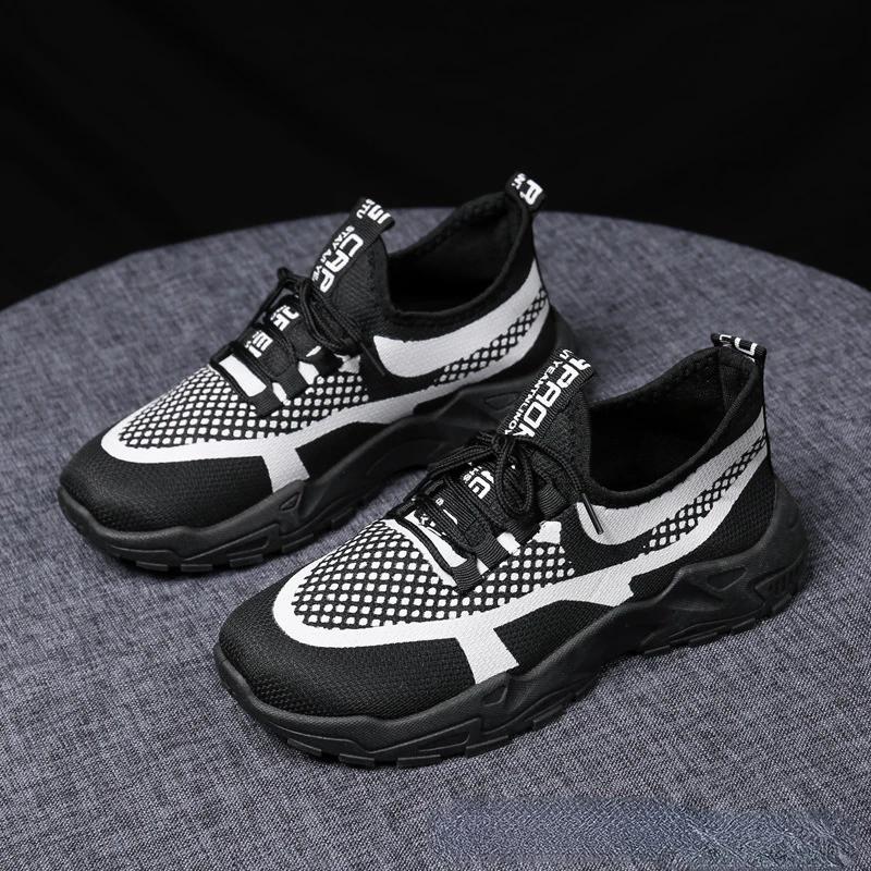 Damen Sneaker Mesh Atmungsaktive Laufschuhe Damen Schnürschuhe Plateau Casual Sportschuhe Weich Bequem Damenschuhe tenis de mujer