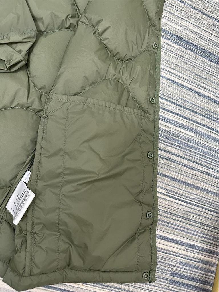 Men's Down V-Neck Sleeveless Vest - 2025 Autumn/Winter White Duck Down Gilet