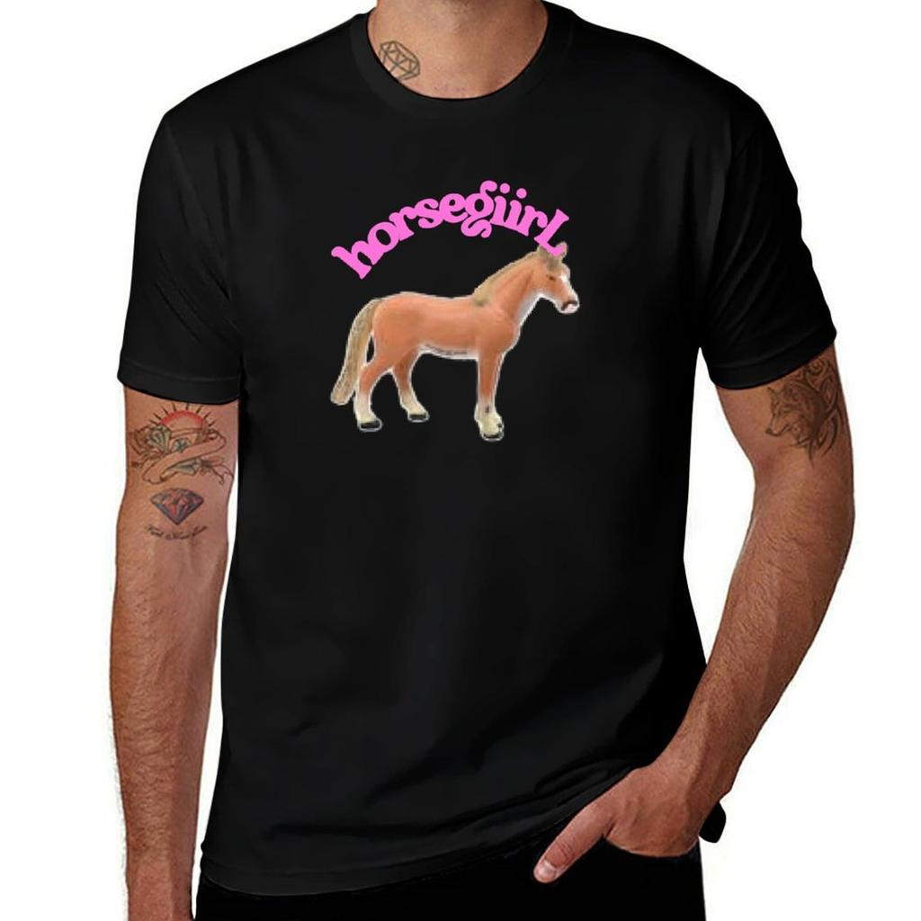 Horsegiirl Toy Pony Tshirt T Shirt Unisex Casual Anime T Shirts Oversize Tshirt