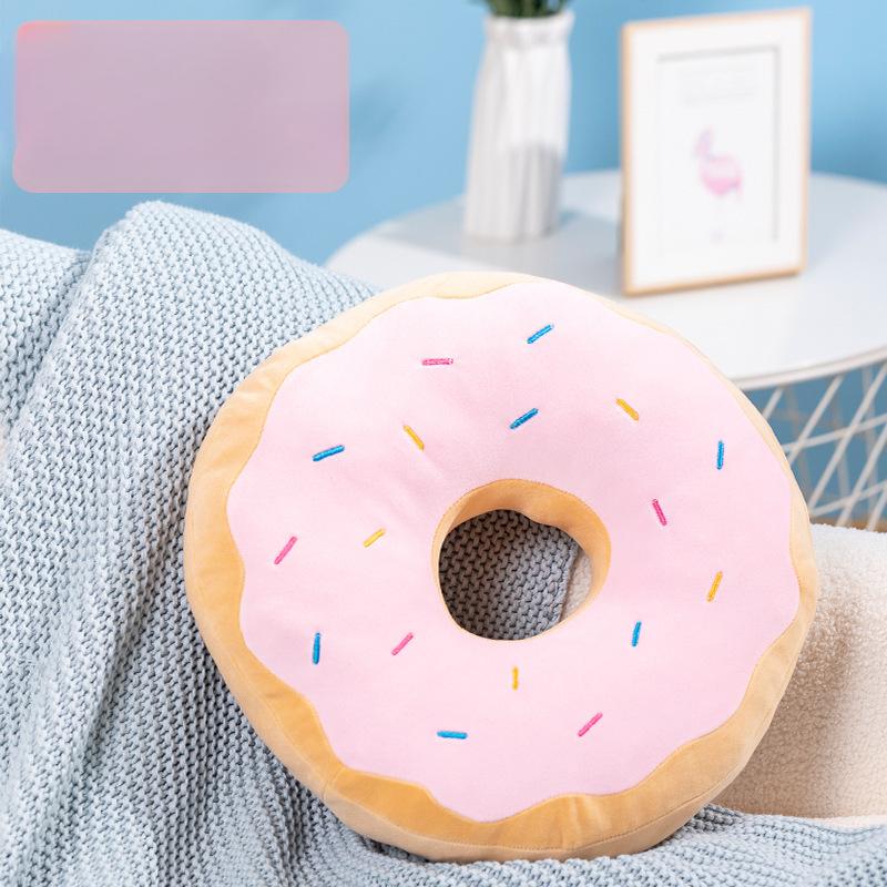 Donut Pillow Cushion Dessert Shop Gift Girlfriend Home Cushion Children's Park Playground Decoration