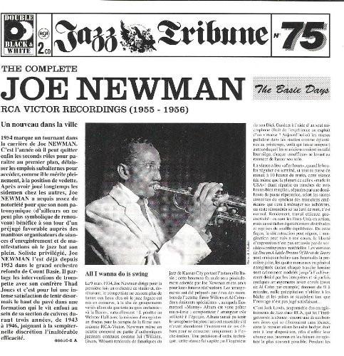 

CD JOE NEWMAN - Complete Joe Newman Rca Victor Basi 07863666102 RCA 1994 US Jazz Used