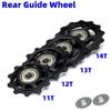 Bike Rear Derailleur Pulley Wheel Guide 11T 12T 13T 14T Bearing Road Bike Pulley Roller for 9/10/11 Bike