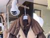 Women's Winter 2024 Brown Short Down Jacket - High-End, Trendy Lapel Style
