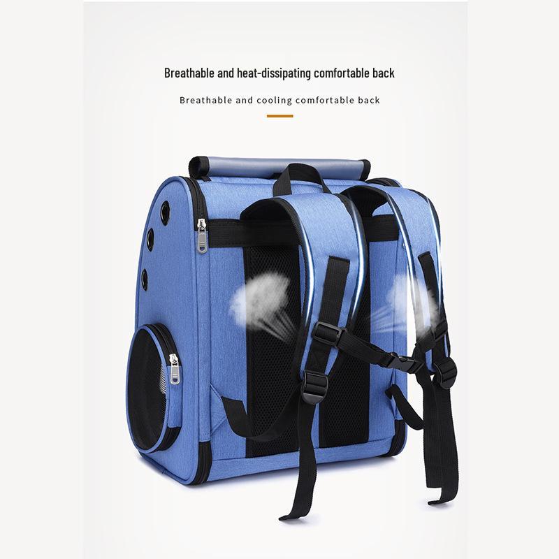 Portable Large-Capacity Breathable Foldable Cat Travel Bag