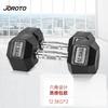 Jieruit Rubber-Coated Hex Dumbbells & Racks