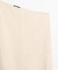 Masimodutti Total Look Linen Blend Asymmetrical Top