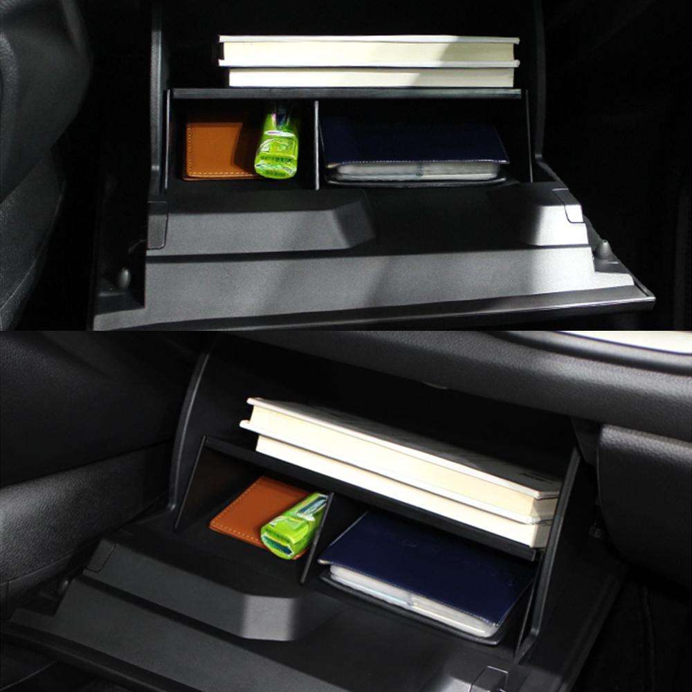 Car Glove Box Organizer for Jeep Renegade 2016 - 2025 Copilot Box Interval Storage Insert Divider Case Interior Accessories