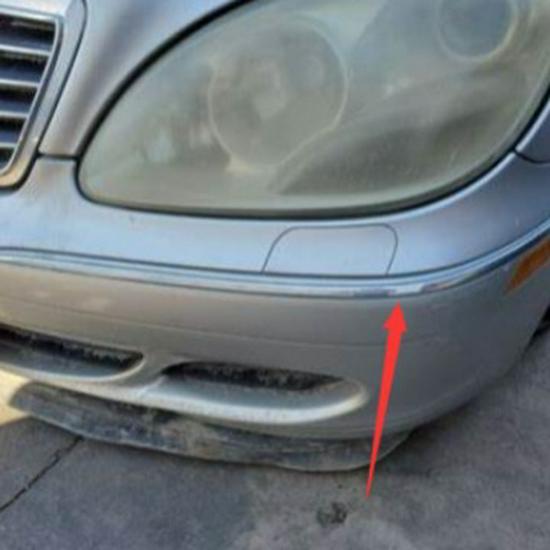 Mercedes-Benz S-Class (W220 S350) Chrome Front Bumper Trim