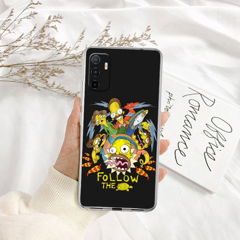 S-Simpsons Transparent Phone Case for LG K22 K30 K40 K40S K41 K42 K50 K50S K51 K51S K52 K61 K62 K71 K92 Q60 Q61 V40 V50 V60