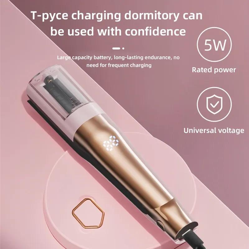 Tondeuse pour Pointes Fendues Séchées Abîmées Cassantes Coupe Automatique pour Femmes Machine à Couper les Cheveux Sans Fil