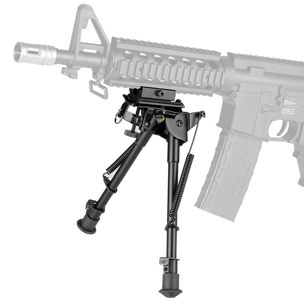 Bipiede Per Fucile Pieghevole - Regolabile 9-13 Pollici - Girevole E Antiurto - Per Riprese Precise - Foto 3