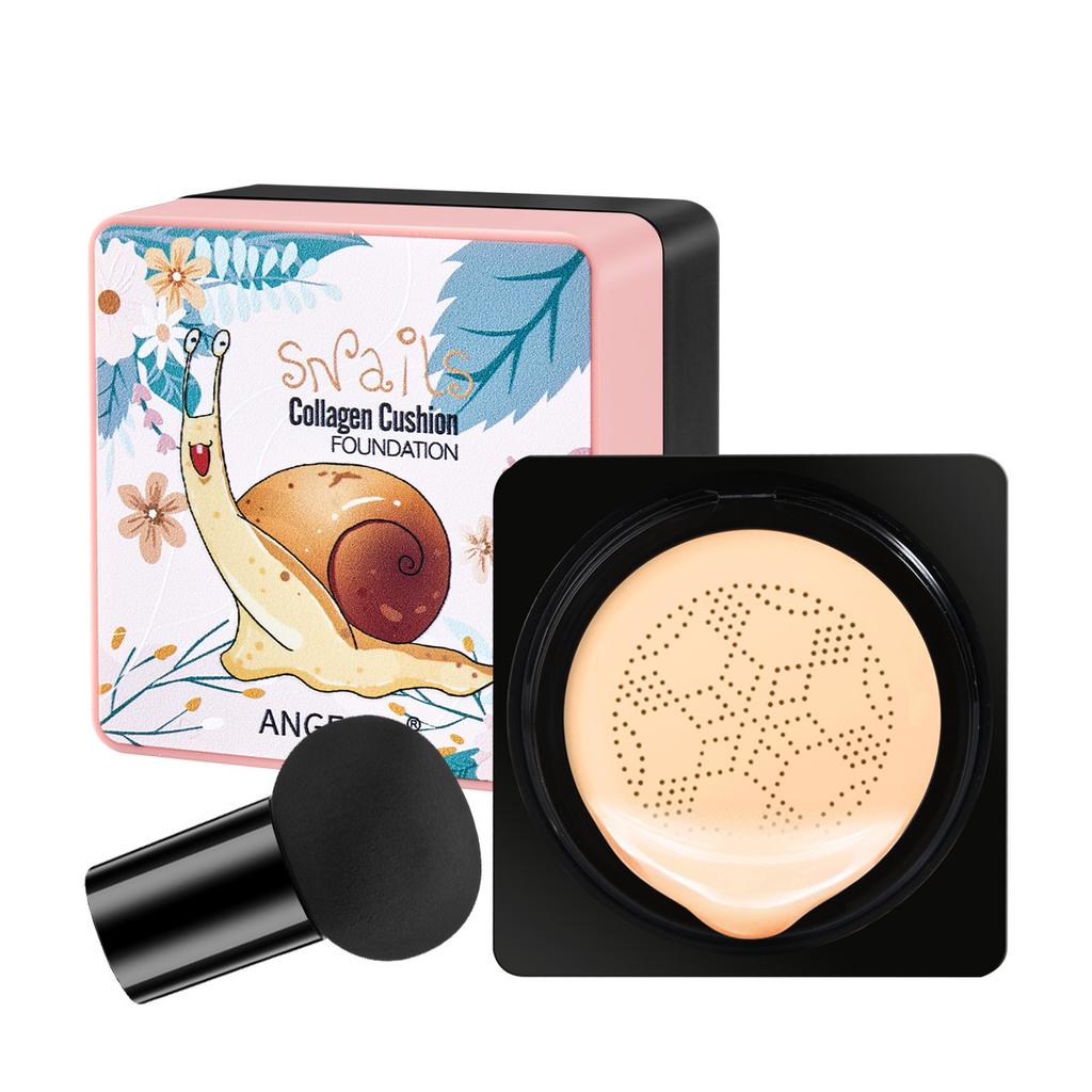 Cuscino d'aria al collagene di lumaca BB Cream Testa di fungo Crema di bellezza CC Cream Fondotinta correttore
