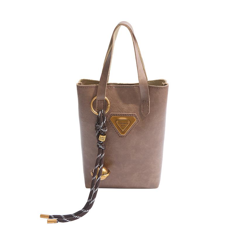 High End Mini Handy-Tasche Herbst und Winter Neue Mode Umhängetasche für Frauen Ins Nische Ein-Schulter-Handtasche