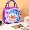Cute Insulated Lunch Bag Snacks Box Practical Cloth Lunch Bag Convenient School Lunches Crarrying Pouches for Kids