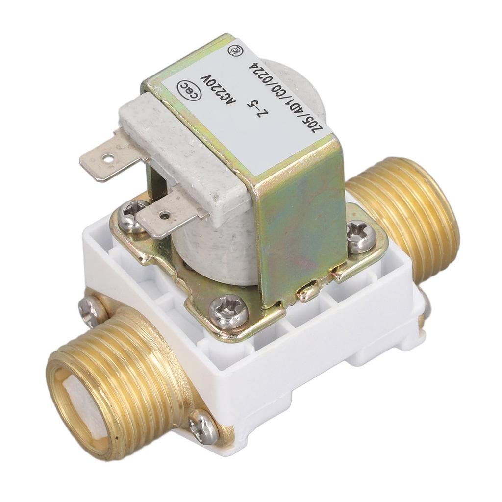 Wasser Elektrisches Magnetventil 12 Zoll Gewindeanschluss Wassereinlass Durchflussschalterventil für Geschirrspülen