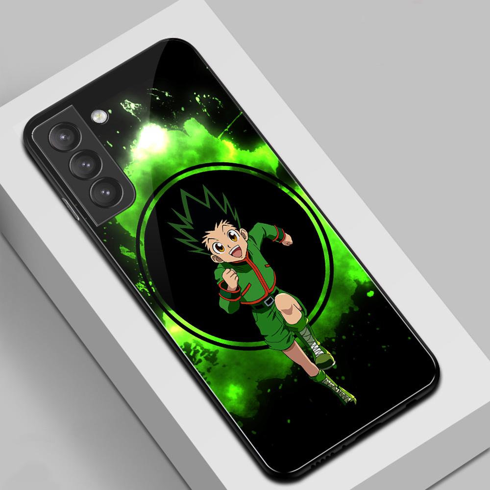 

Чехол из закаленного стекла для Samsung A50 A60 A70 A21 A31 A51 A71 A81 A91 4G 5G A50S A70S M40 M80S Ultra Hunter X Hunter Cute M40S