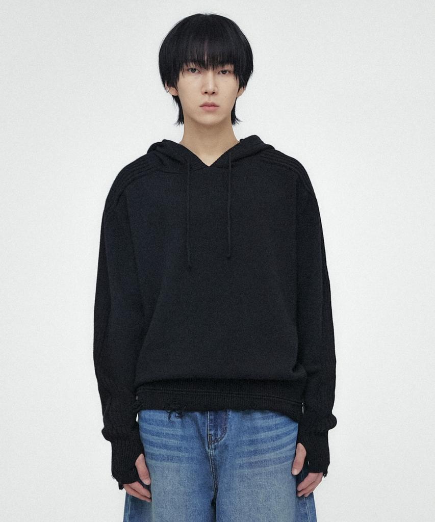 MINAV Break Damage Hoodie [Black]