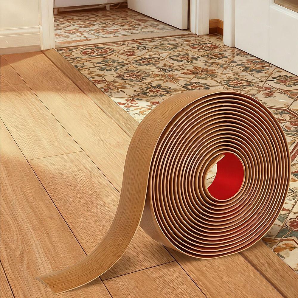 Windproof Self Adhesive Floor Transition Strip PVC Material Doorway Threshold Door Bottom Sealing