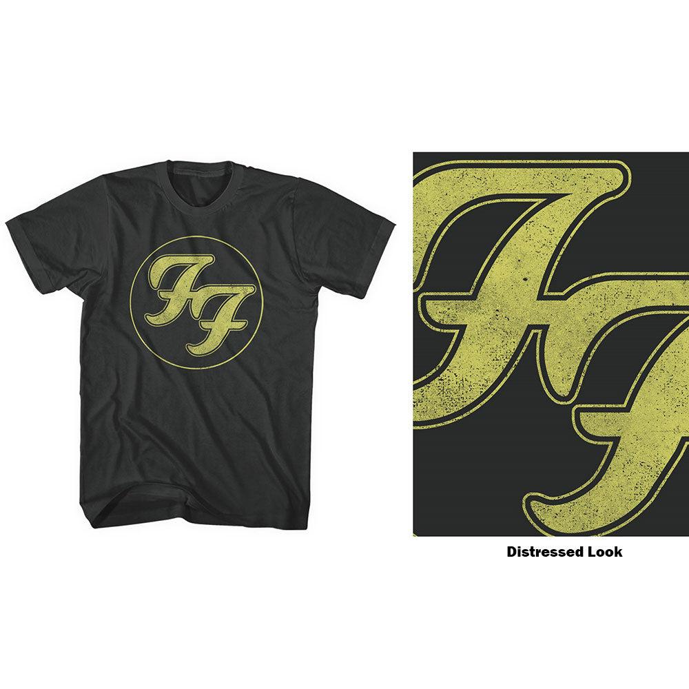 Art Logo Foo Fighters Band TShirt Cotton Graphic Tee Unisex Women Summer Streetwear