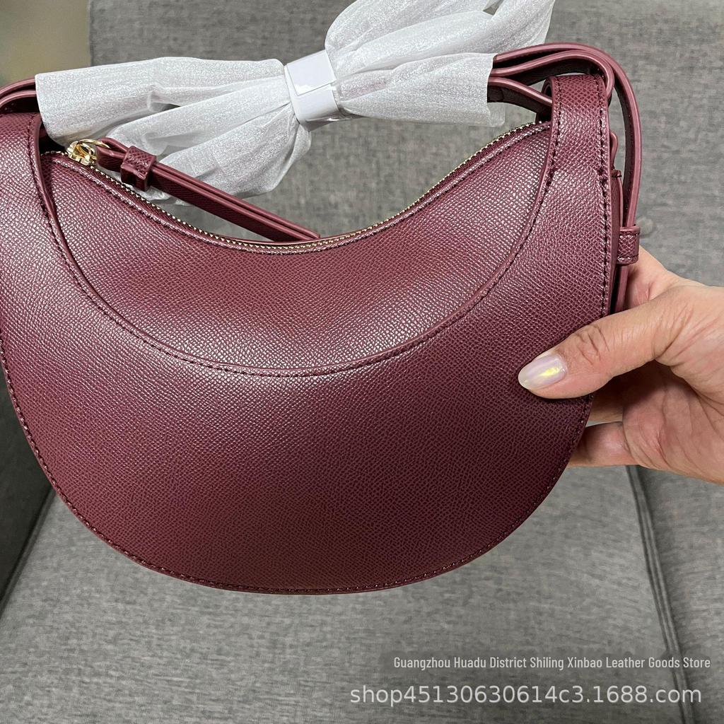 Schicke Mondsichel-Nischen-Taschen: Stilvolle Taschen mit Palmenmuster, Mond- und Achseltaschen