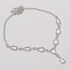 Natural White Topaz Gemstone 925 Sterling Silver Jewelry Necklace 18" ASN-5906