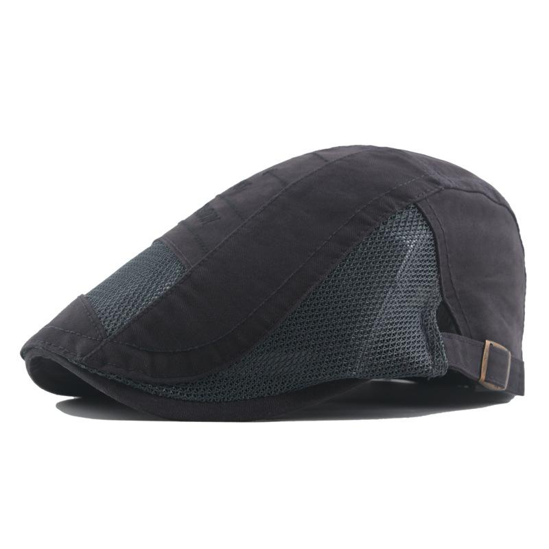 Summer Mesh Breathable Beret for Men Newsboy Caps Gatsby Painters Hats Driver Ivy Hat Gorro Hombre Boina