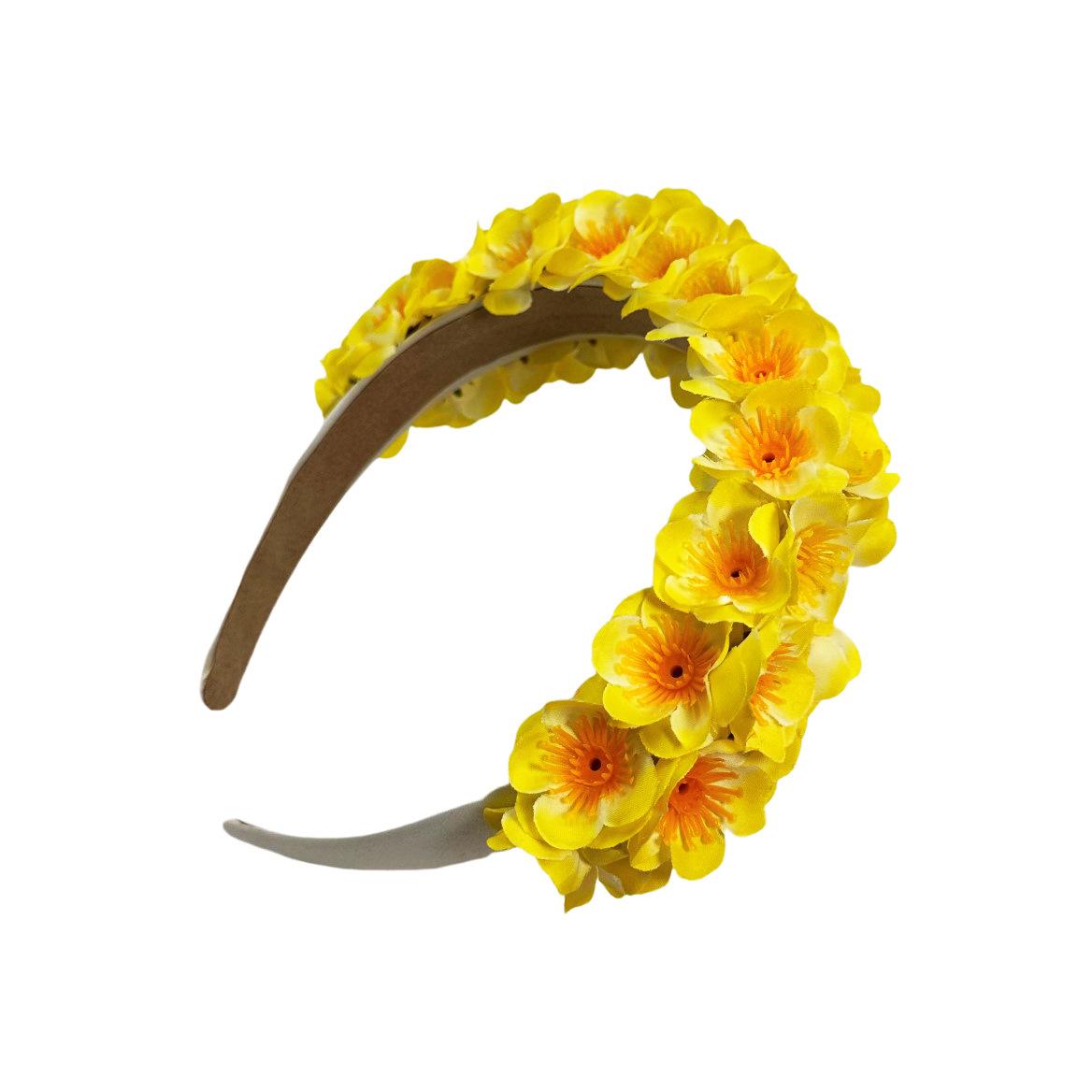 European and American Mori simulation flower headband Bohemian party super fairy headband dress up headgear