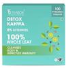 Teabox Detox Kahwa Bitkisel Çay 100 Poşet | 8 Doğal İçerikle Üretilmiştir | Temizliğe Yardımcı Olur | Bağışıklık Sistemini Güçlendirir | Soğuk Algınlığına İyi Gelir