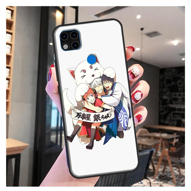 Gintama Gintoki Soft Case For Xiaomi Redmi Note 11 Pro Note 10 Pro Note 9 Pro 10S 9S 8T 9A 9C 9T Cover