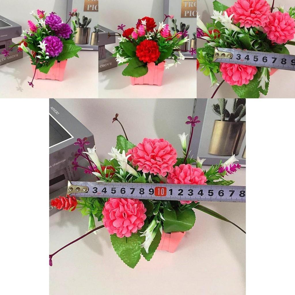 Realistic Artificial Flower In Pot Perfect For Indoor And Outdoor Home Garden Decor