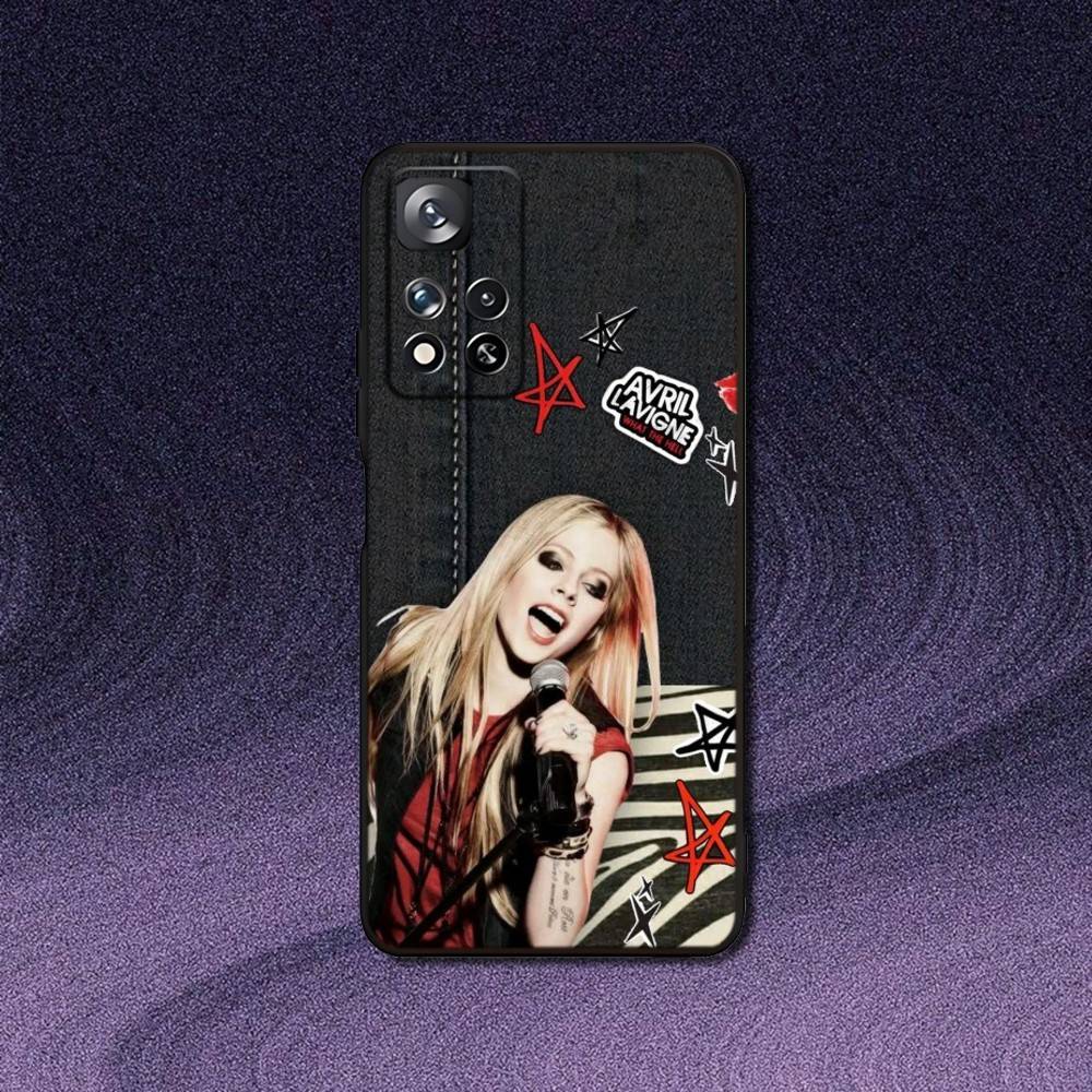 A-Avril Lavigne Love Sux Phone Case For Samsung S 25,24,23,22,30,21,10,9,Ultra,Plus,Lite,FE,4,5G Black Soft Case