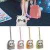 Small Broom Dustpan Set Cute Panda Toddler Broom and Dustpan Combo Housekeeping Helper Combo Pretend Play Cleaning supplies