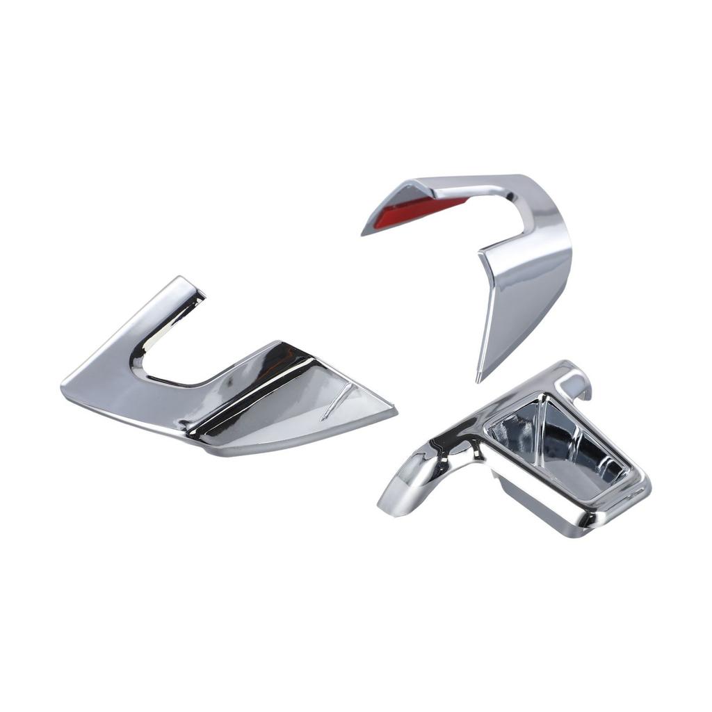 ABS Chrome Car Steering Wheel Cover for Golf 6 MK6 MK5 with Sequin Trim